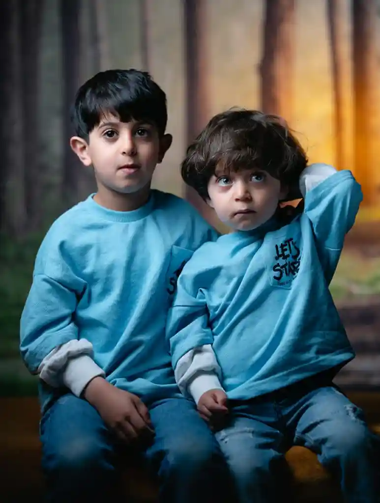A picture of UMKA kids playing in spring 2025