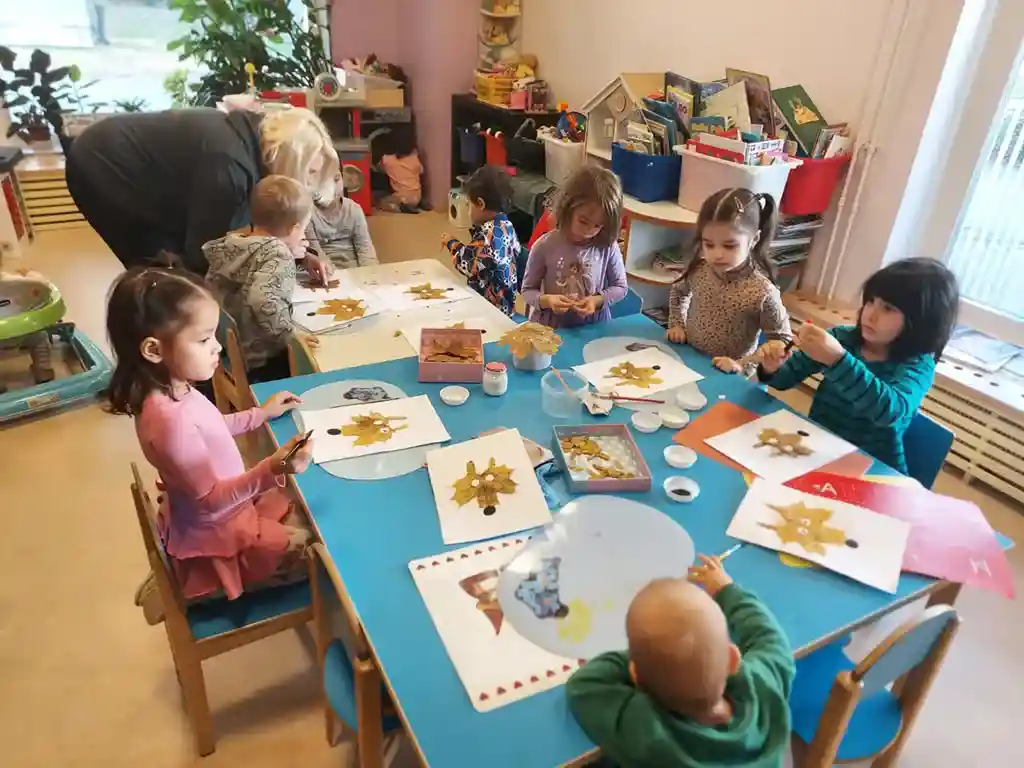 A picture of UMKA kids playing in summer 2024