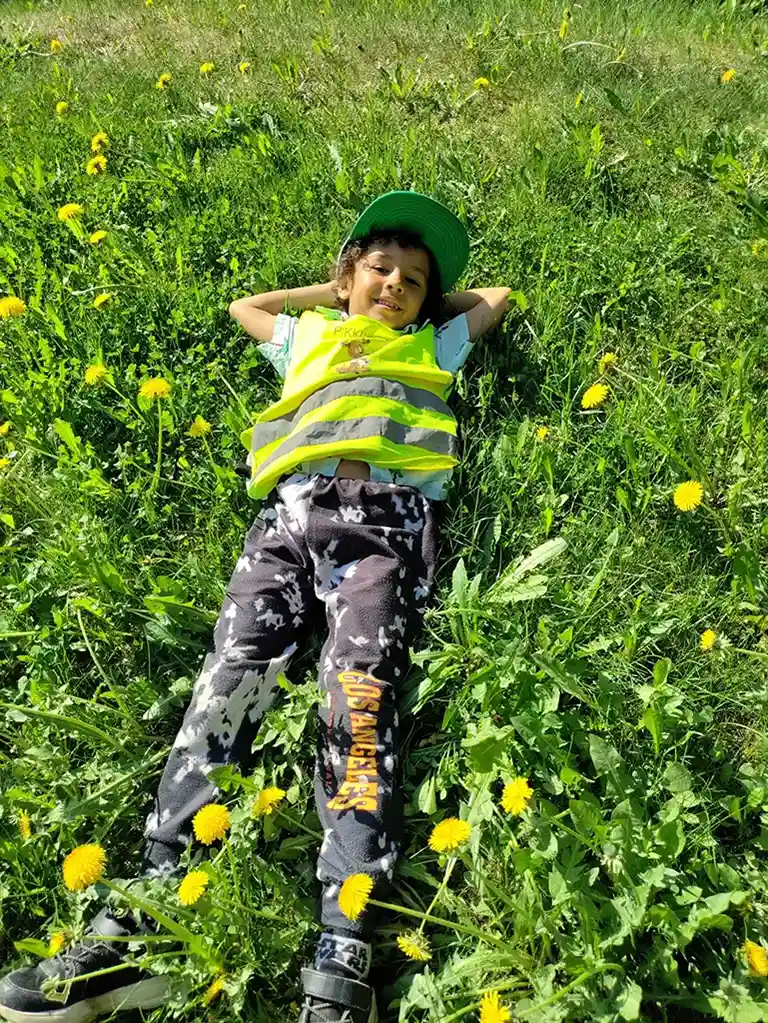 A picture of UMKA kids playing in summer 2024