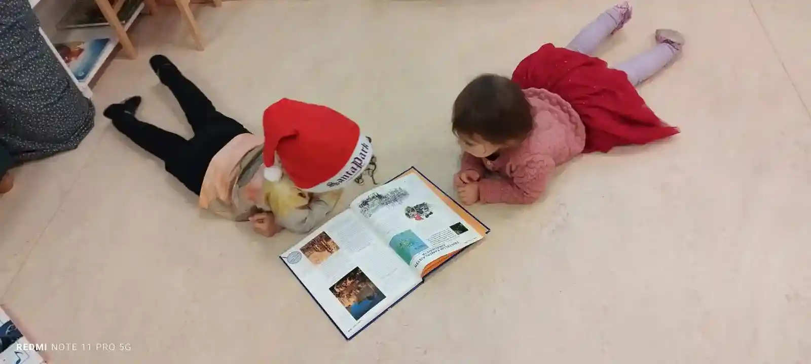 A picture of UMKA kids playing in winter 2023